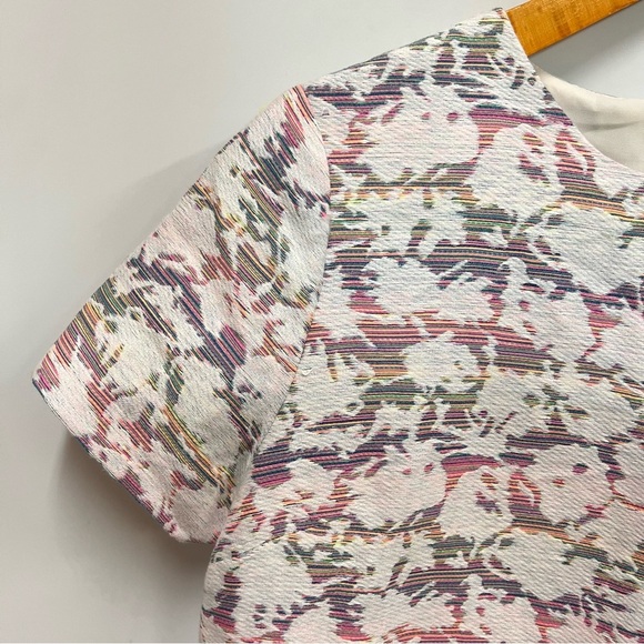 NWT CeCe by Cynthia Steffe Shift Dress in jacquard fabric fully lined size 6 - Picture 3 of 15